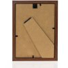 Cadre en bois ZEP Halle 10x15 cm Marron Profilé bloc Verre clair Poseur