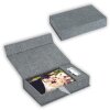 ZEP USB Fotobox Lodi gris lin 23x12,5x5 cm sans clé USB