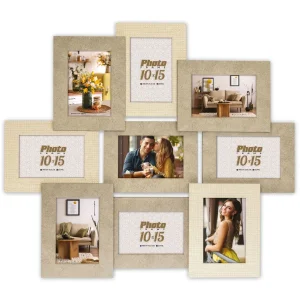 ZEP MDF cadre photo Zante pour 9 photos 10x15 cm 64x56 cm...