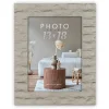 Cadre photo ZEP Wayd MDF placoplâtre beige 13x18 cm