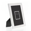 Cadre en bois ZEP Rosel Blanc 20x25 cm Cadre à portrait en bois avec support verre clair