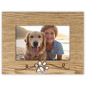 ZEP ZX664 Manolo Cadre photo en bois 10x15 cm Naturel...