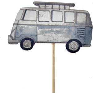 Clayre & Eef 65651 Fiche de plante bus bois vintage...