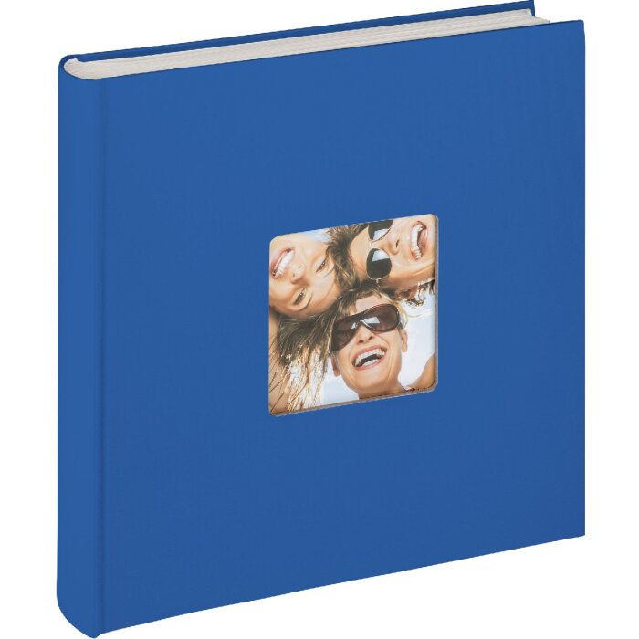 Walther Album photo Jumbo Fun 30x30 cm bleu royal 100 pages blanches