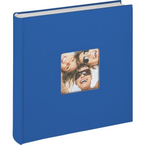 Walther Album photo Jumbo Fun 30x30 cm bleu royal 100...