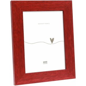 Deknudt S226K4 cadre photo bois rouge 10,0 x 15,0 cm