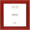 Deknudt S226K4 cadre photo bois rouge 20x20 cm