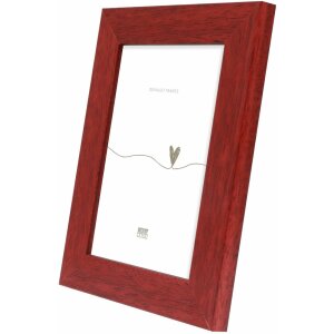 Deknudt S226K4 cadre photo bois rouge 30,0 x 45,0 cm