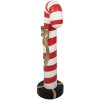 Clayre & Eef 5MG0047 Décoration canne à sucre rouge blanc 91 cm