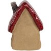 Clayre & Eef 6CE1777 Décoration Maison Marron Rouge Céramique 10x8x13 cm style rustique