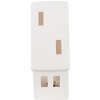 Clayre & Eef 6CE1794 Décoration Maison LED Porcelaine Beige 9x6x15 cm