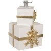 Clayre & Eef 6MG0052 Support pour sapin de Noël 30x28x48 cm blanc