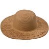 Juleeze JZHA0102CH chapeau marron femme chapeau dété à bord large aspect frangé