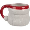 Clayre & Eef 6CEMU0154 Mug Père Noël blanc rouge 400 ml 14x11x9 cm