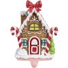 Clayre & Eef 6PR4258 Porte-chaussettes de Noël Maison en pain dépices 13x11x18 cm