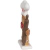 Clayre & Eef 6PR4275 Décoration Bonhomme de pain dépices brun blanc 11x4x18 cm