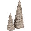 Clayre & Eef 6PR4288 Arbre décoratif blanc beige Ø 13x30 cm Polyrésine rustique