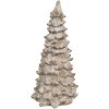 Clayre & Eef 6PR4289 Arbre décoratif blanc beige 9x9x18 cm Polyrésine style maison de campagne