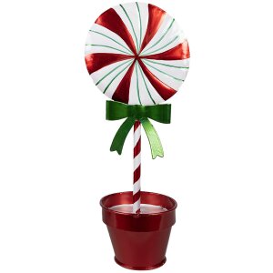 Clayre & Eef 6Y5627 Décoration Lollipop rouge...