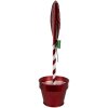 Clayre & Eef 6Y5627 Décoration Lollipop rouge métal 12x9x31 cm