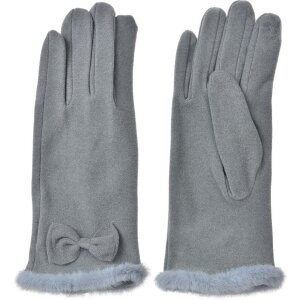 Juleeze JZGL0089G Gants Gris 9x23x1 cm 100% Polyester...