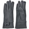 Juleeze JZGL0091G Gants dhiver 9x23x1 cm gris avec ruban