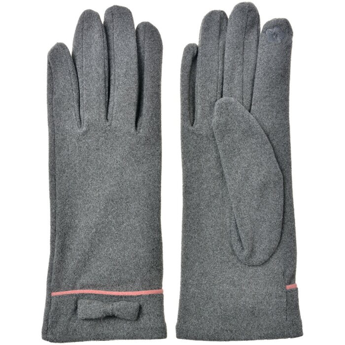 Juleeze JZGL0093G Gants gris 9x23x1 cm 100% polyester Gants dhiver