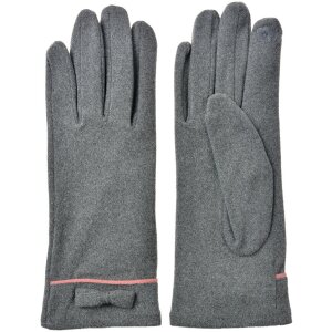 Juleeze JZGL0093G Gants gris 9x23x1 cm 100% polyester...