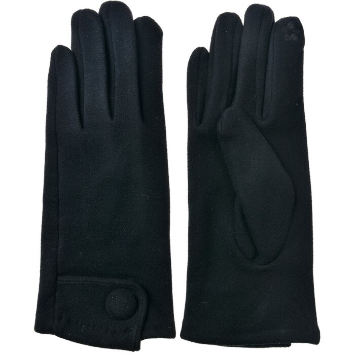 Juleeze JZGL0095Z Gants 9x23x1 cm noir polyester chaud