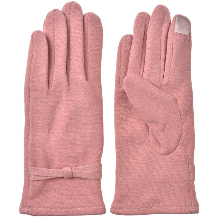 Juleeze JZGL0106 Gants roses 9x23x1 cm 100% polyester hiver