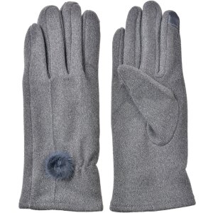 Juleeze JZGL0107 Gants gris 9x23x1 cm avec détail...