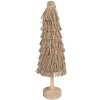 Clayre & Eef 65869 Décoration sapin de Noël brun bois Ø 14x42 cm