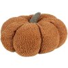 Clayre & Eef KG033.008CH Coussin citrouille automne brun Ø 28x18 cm rempli