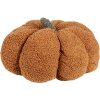 Clayre & Eef KG033.008CH Coussin citrouille automne brun Ø 28x18 cm rempli