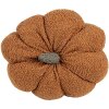 Clayre & Eef KG033.008CH Coussin citrouille automne brun Ø 28x18 cm rempli