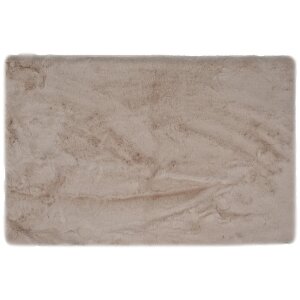 Clayre & Eef KT080.068CH Tapis de bain Beige 40x60x2...