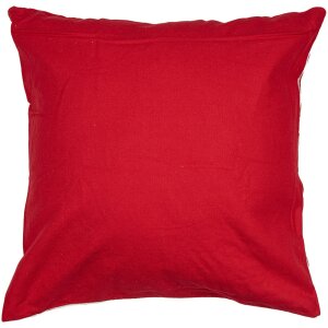 Clayre & Eef KT021.357 Housse de coussin renne rouge...