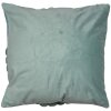 Clayre & Eef KT021.361 Housse de coussin vert 45x45 cm carré polyester