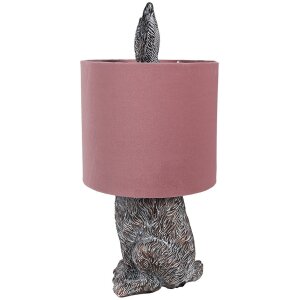 Clayre & Eef 6LMC0099VP Lampe de table Lapin...