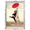 Haes Deco Cadre photo SP001416 Paris White Brown 40x60 cm imitation bois verre acrylique