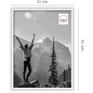 Haes Deco Cadre photo plastique EF5W Easy Frame blanc 30x40 cm