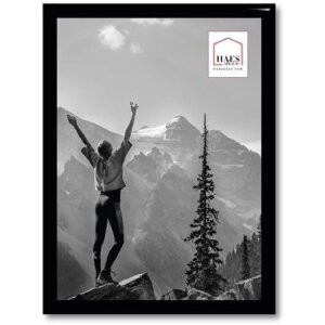 Haes Deco EF2B Easy Frame Cadre photo en plastique noir...