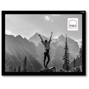 Haes Deco Cadre photo plastique EF3B Easy Frame noir 15x20 cm