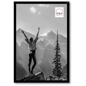 Haes Deco Cadre photo plastique EF4B Easy Frame noir...