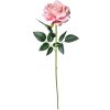 Clayre & Eef 5PL0106P Fleur artificielle Rose Rose Vert Ø 12x76 cm