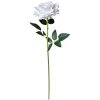 Clayre & Eef 5PL0106W Fleur artificielle Rose blanc vert Ø12x76 cm