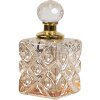 Clayre & Eef 6GL5018 Bouteille de parfum en verre 3x3x7 cm