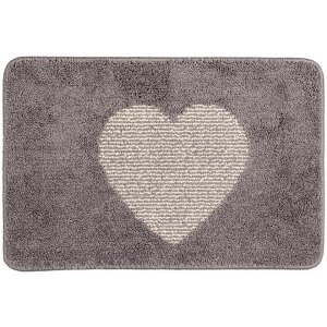 Clayre & Eef BM0007G Tapis de bain Motif cœur...