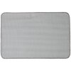 Clayre & Eef BM0007G Tapis de bain Motif cœur Gris 58x38 cm