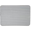 Clayre & Eef BM0009G Tapis de bain Gris Étoile 58x38x2 cm